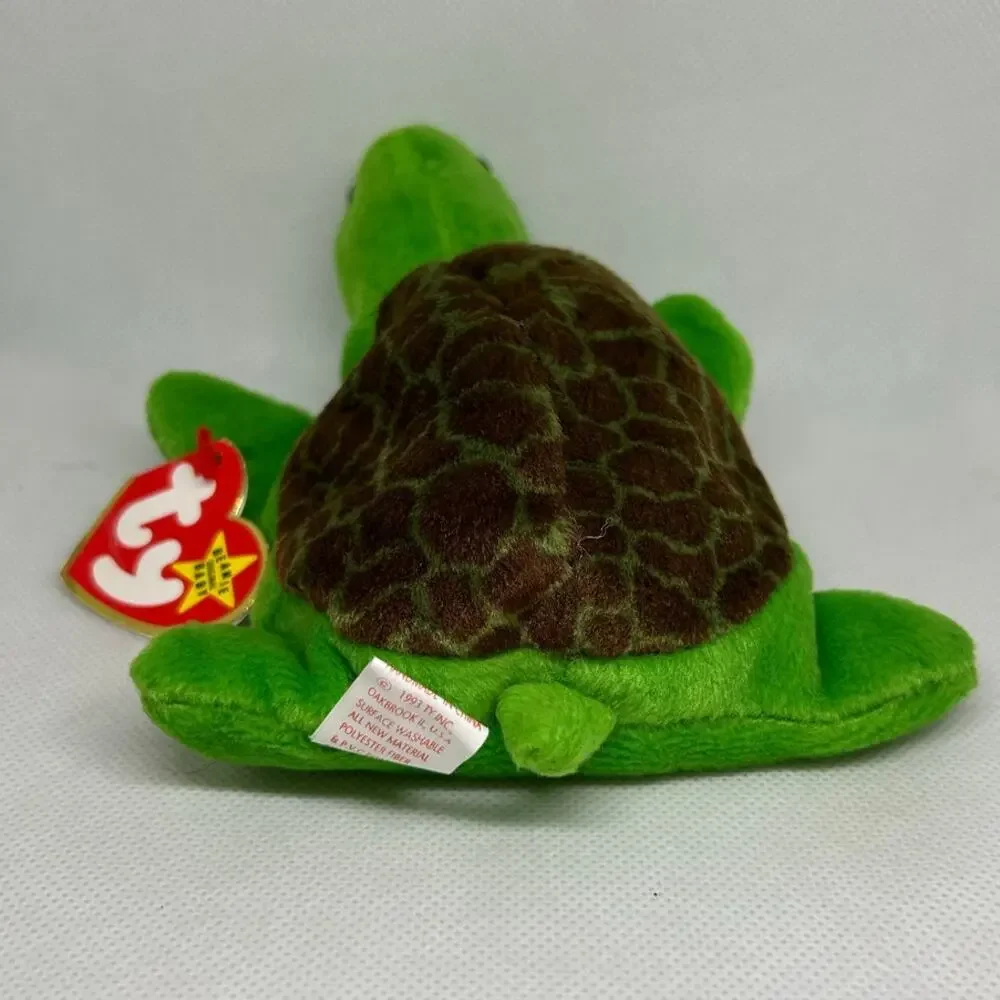 TY BEANIE BABIES SPEEDY the TURTLE 1993 Plush Stuffed Animal